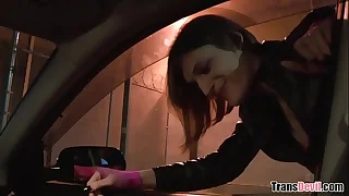 Christian XXX picks up a tranny cash-drawer